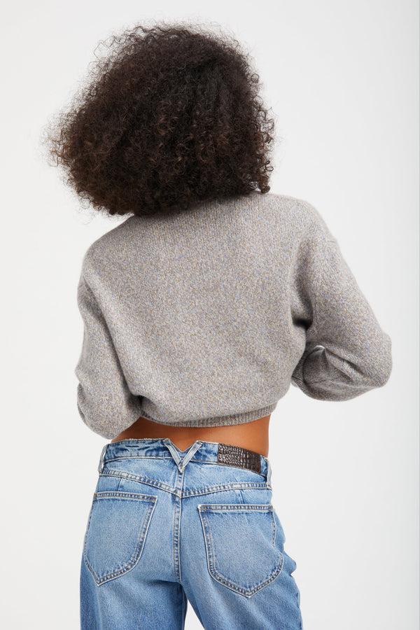 Sprwmn Cashmere Charlie Sweater OCEAN