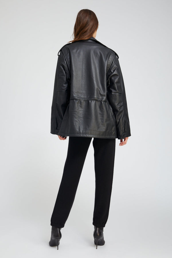 Sprwmn Cashmere Heart Logo Sweatpants BLACK/WHITE