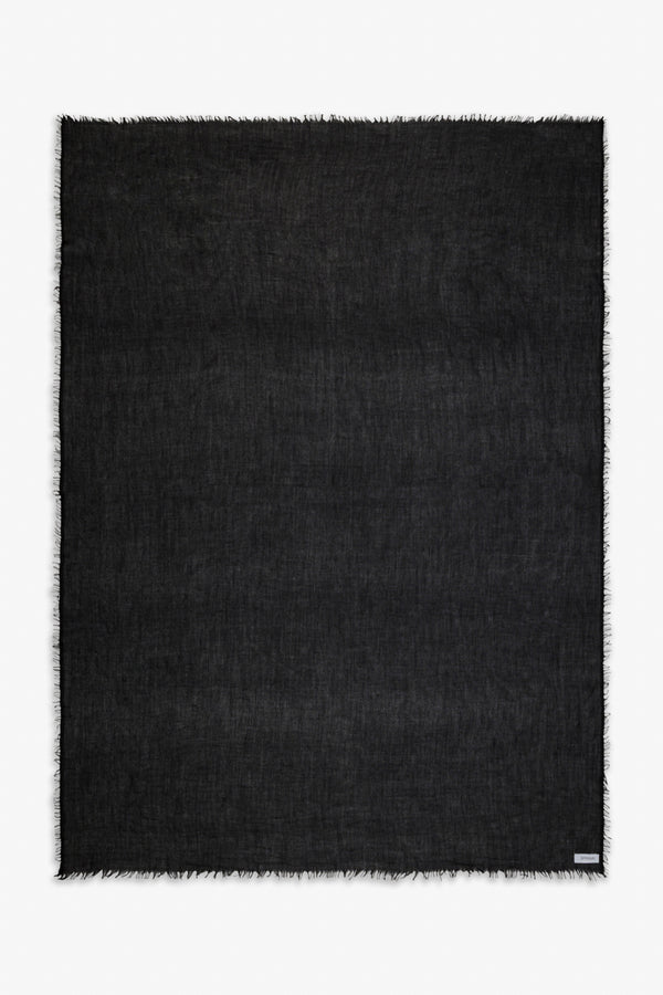 Sprwmn Cashmere Pashmina Scarf BLACK