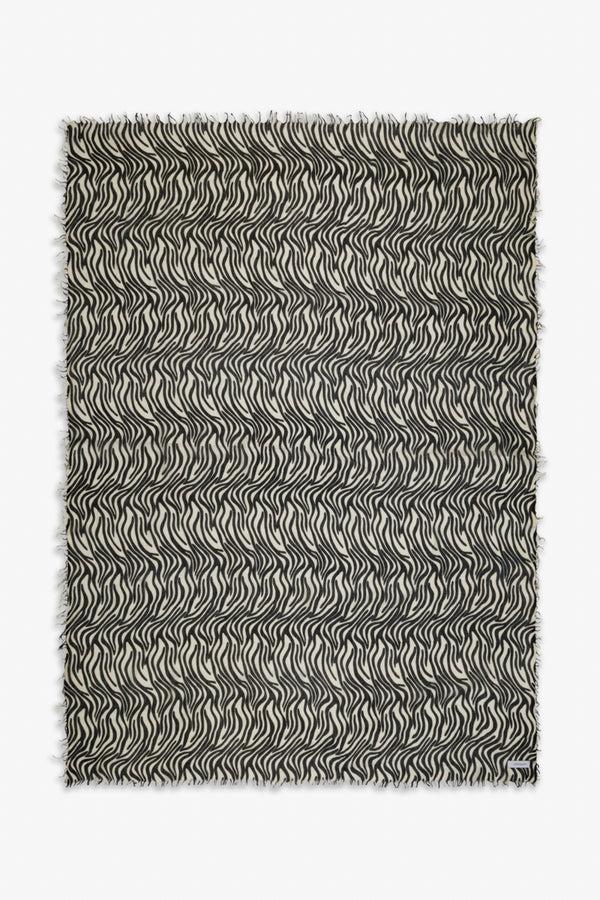 Sprwmn Cashmere Pashmina Scarf ZEBRA