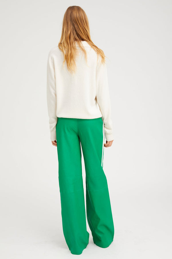 Sprwmn Cashmere Polo Sweater CHALK