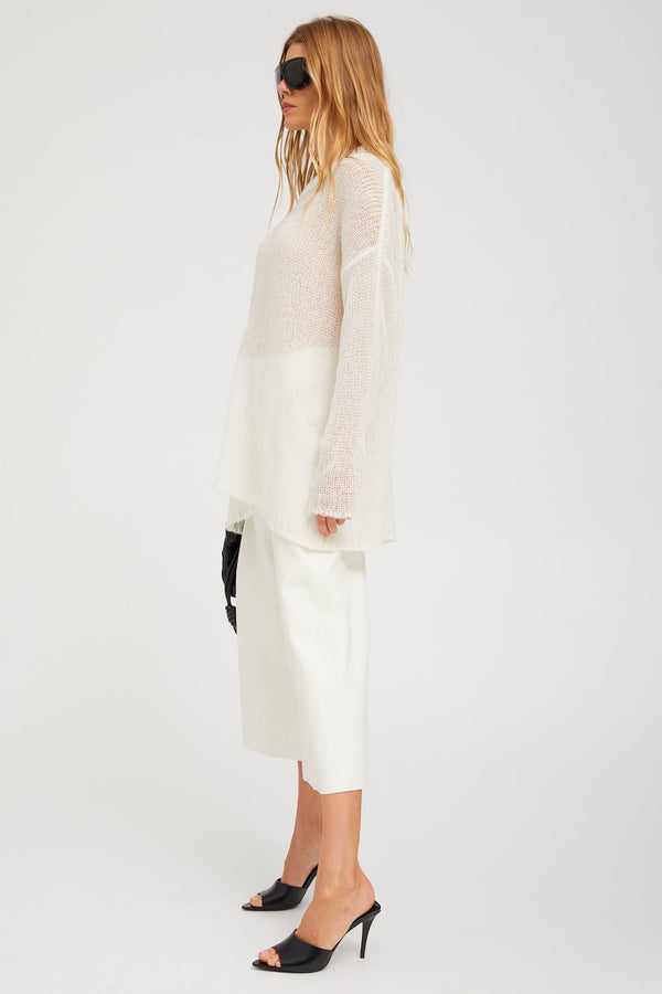 Sprwmn Cashmere Silk Jade Sweater IVORY