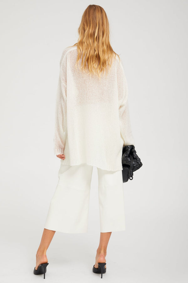 Sprwmn Cashmere Silk Jade Sweater IVORY