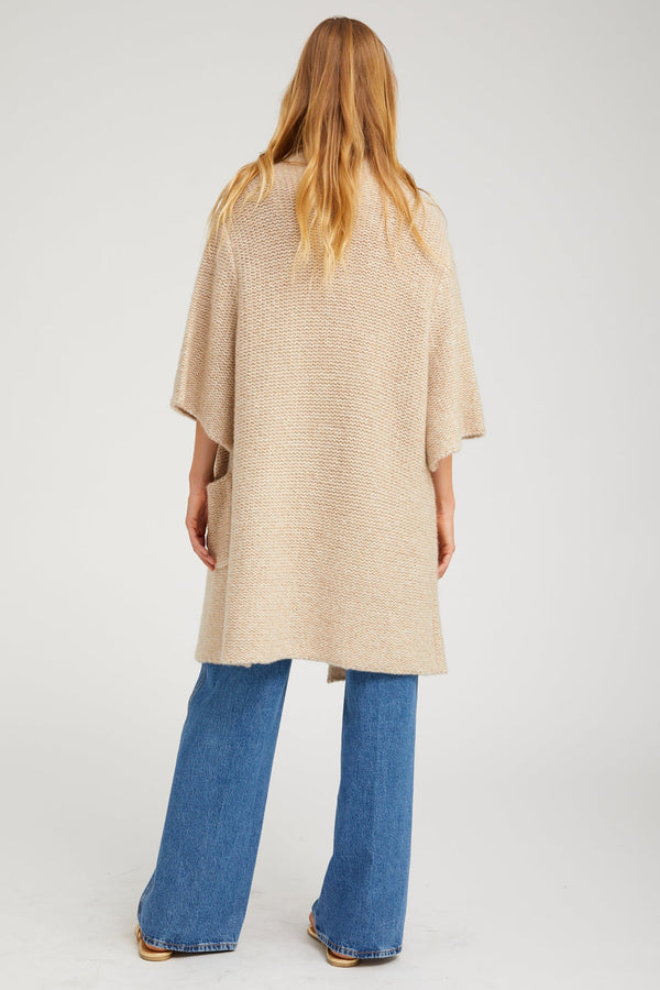 Sprwmn Cashmere Silk Luna Cardigan BEIGE