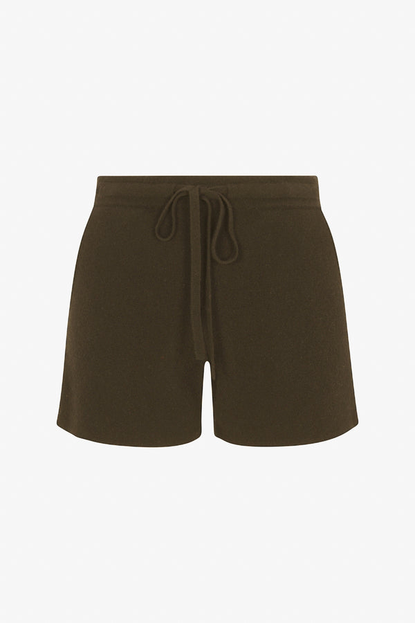 Sprwmn Cashmere Sweatshorts OLIVE
