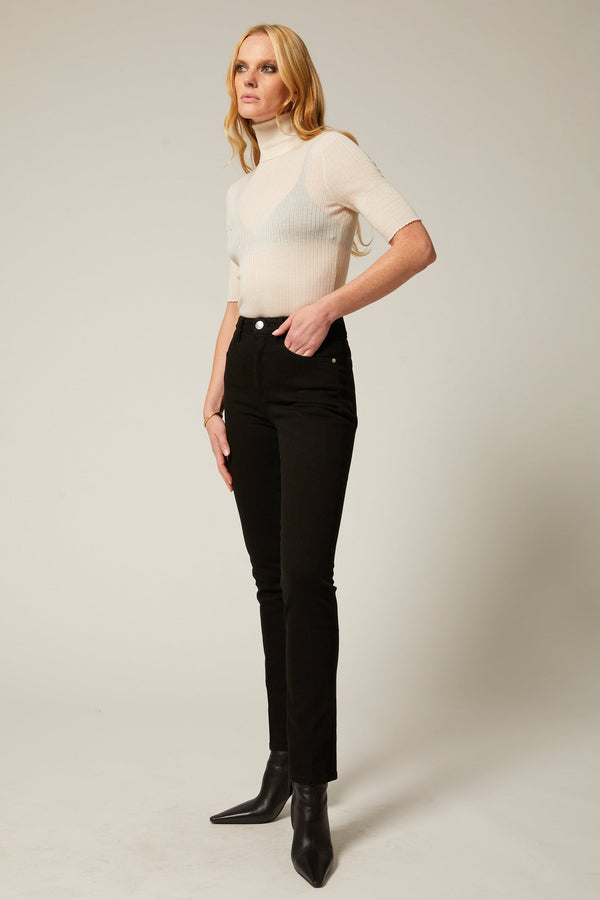 Sprwmn Cashmere Turtleneck Chalk