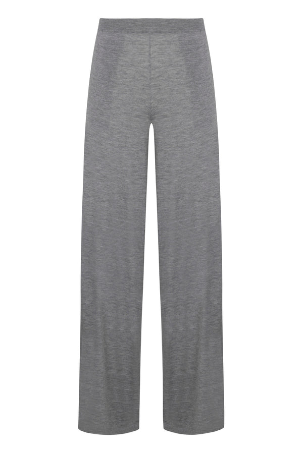 Sprwmn Cashmere Wide Leg Pants GREY
