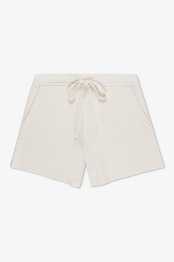 Sprwmn Chalk Cashmere Shorts CHALK