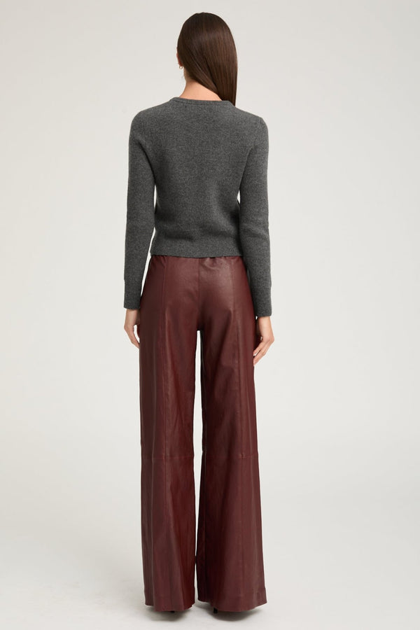 Sprwmn Charcoal Cashmere Baby Cardigan Charcoal