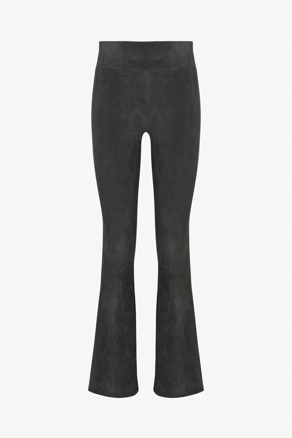 Sprwmn Charcoal Suede Micro Flare CHARCOAL