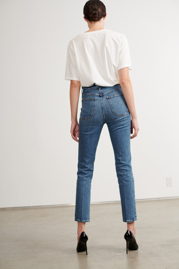 Sprwmn Charlotte Skinny Straight Leg Denim