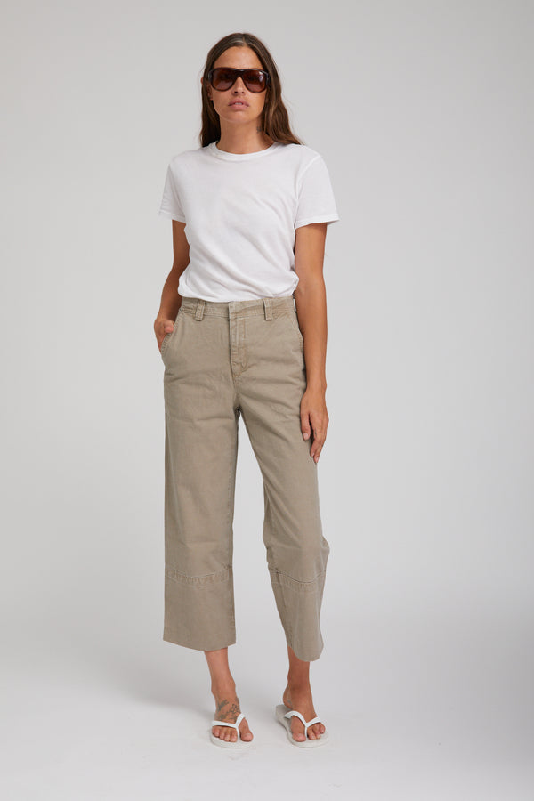 Sprwmn Classic Cotton Pants Khaki