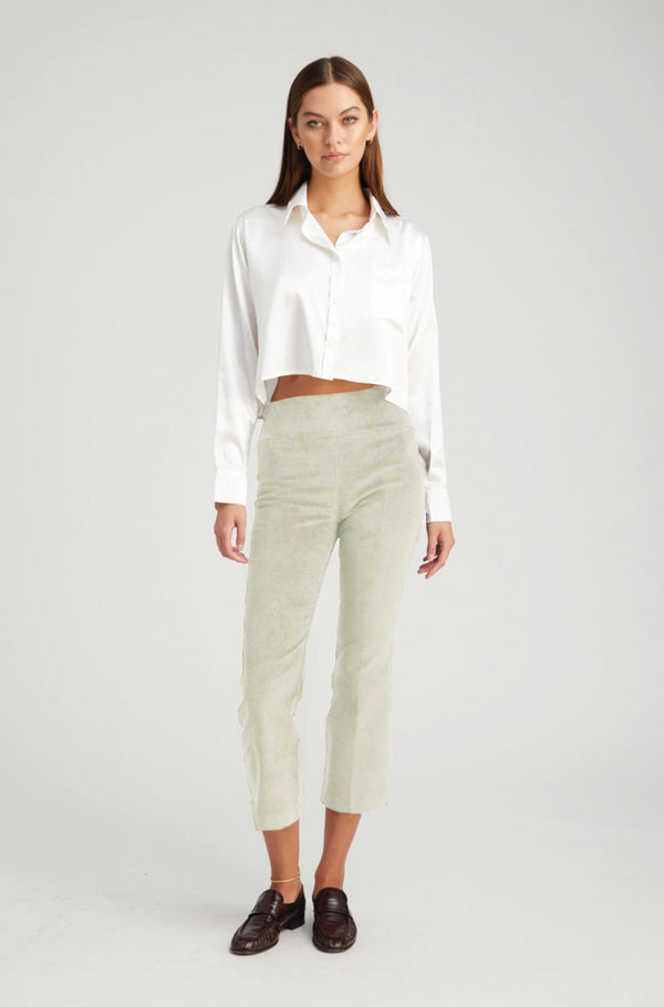 sprwmn Corduroy Crop Flare Pants