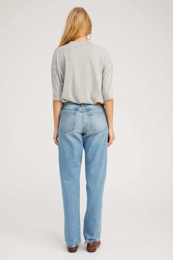 Sprwmn Cotton Boxy Tee Heather Grey