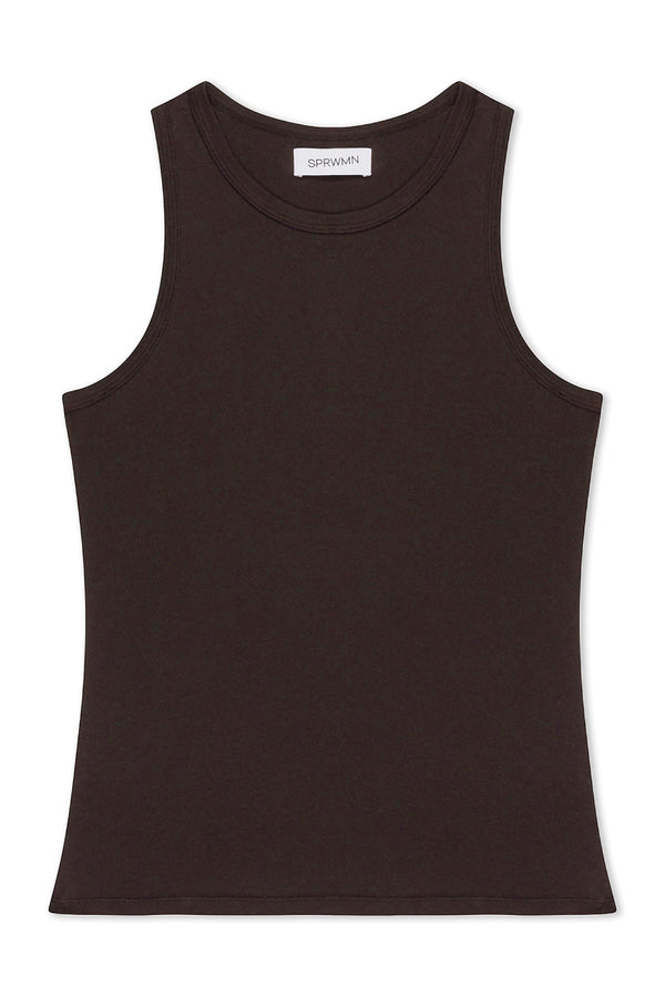 Sprwmn Cotton Racer Tank Americano