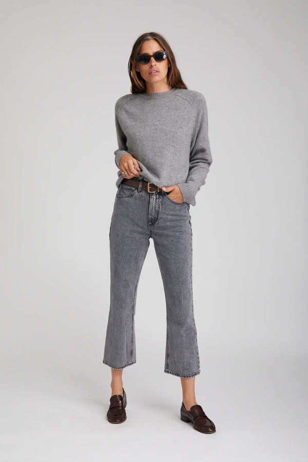 Sprwmn Crop Flare Denim