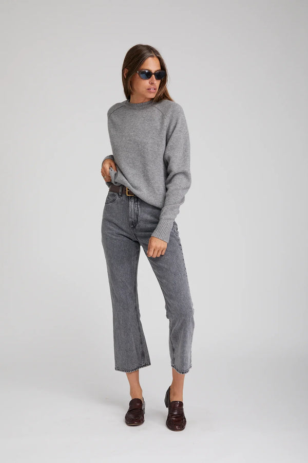 Sprwmn Crop Flare Denim