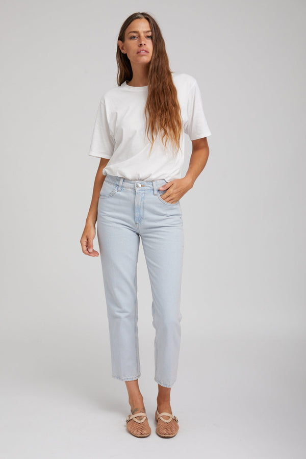 Sprwmn Crop Straight Leg Denim Piaf