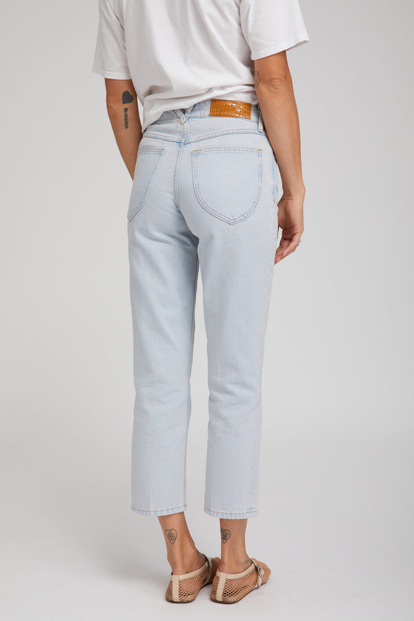 Sprwmn Crop Straight Leg Denim Piaf