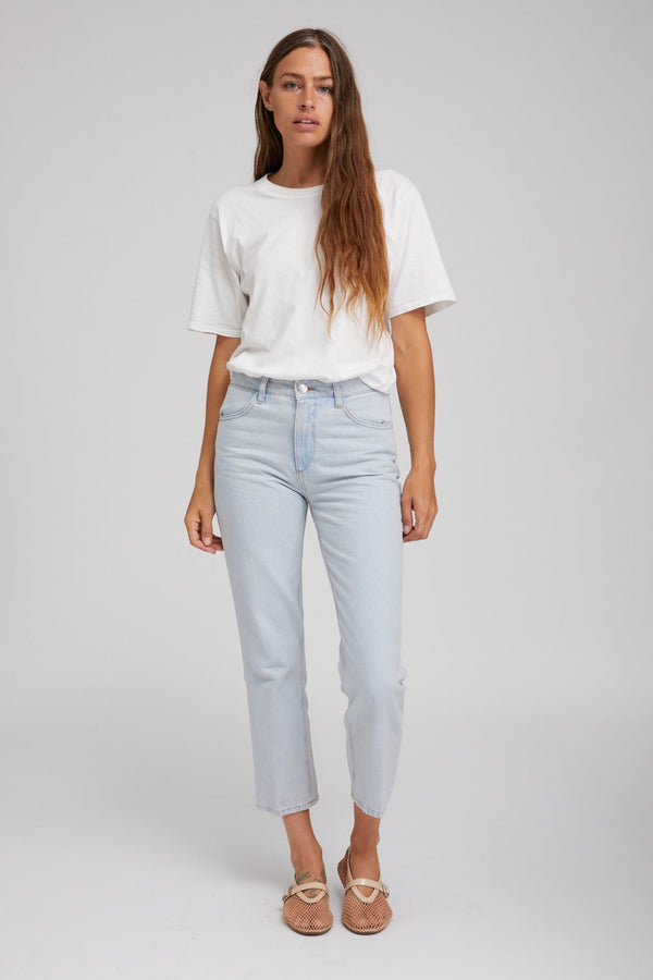 sprwmn Crop Straight Leg Denim Piaf