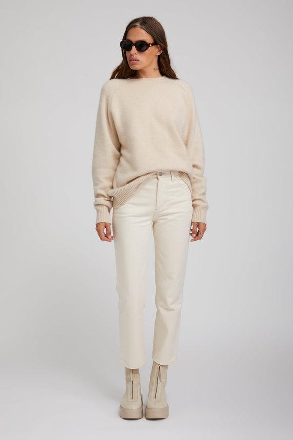 Sprwmn Crop Straight Leg Denim Yoko