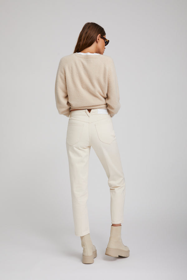 Sprwmn Crop Straight Leg Denim Yoko