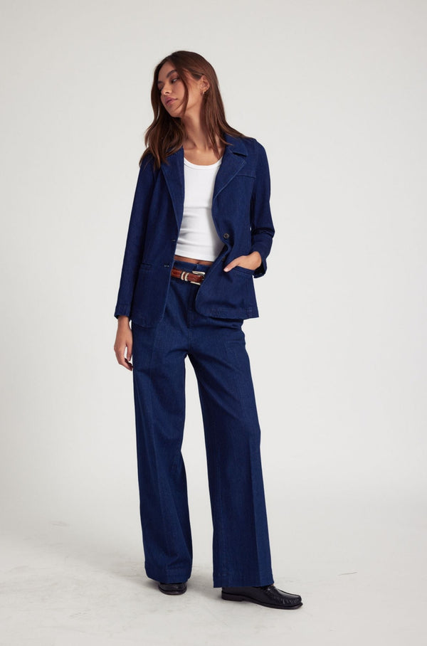 Sprwmn Denim Blazer Rinse