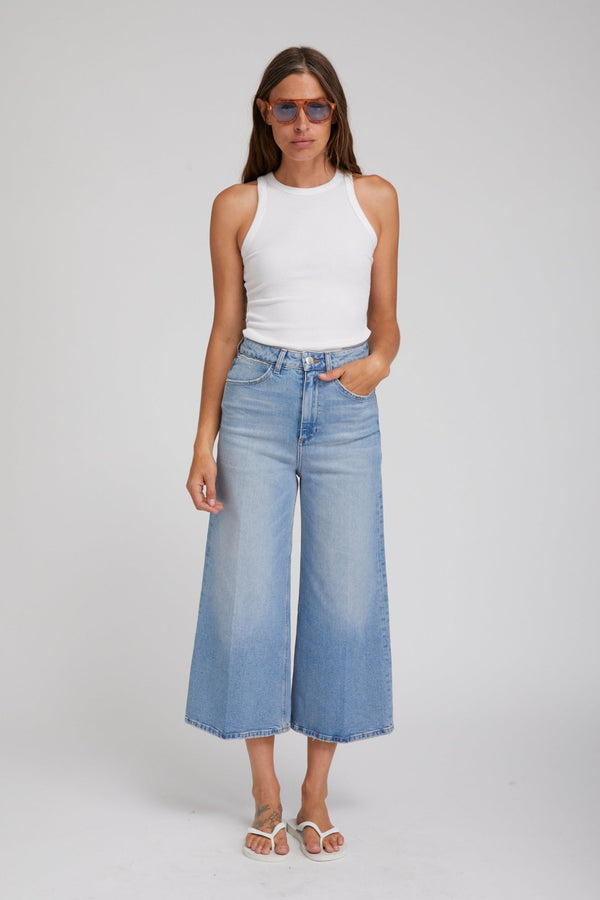 sprwmn Denim Culotte Pants