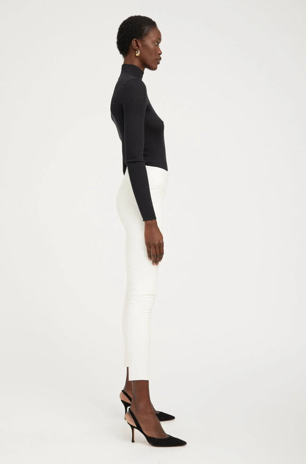 Sprwmn Erin Leather Ankle White