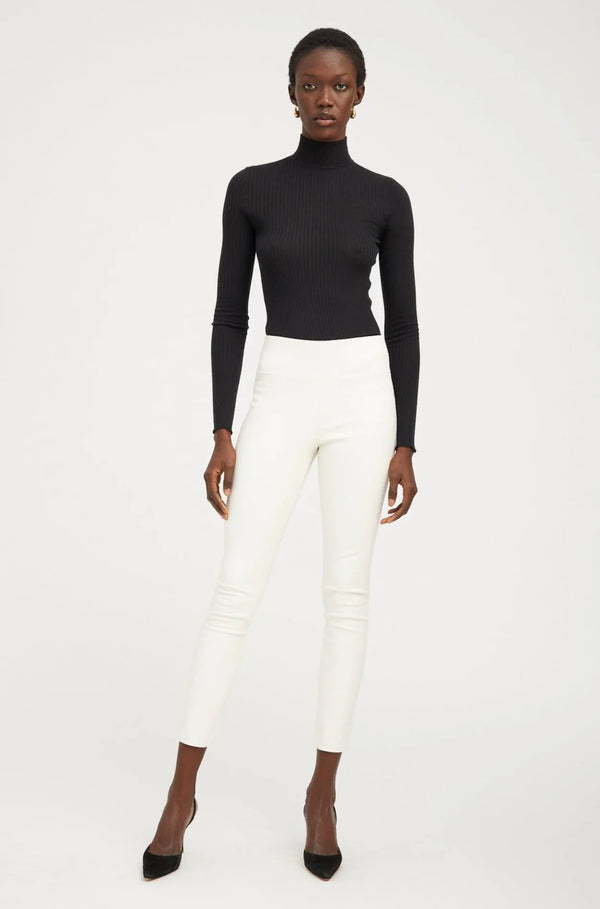 sprwmn Erin Leather Ankle White