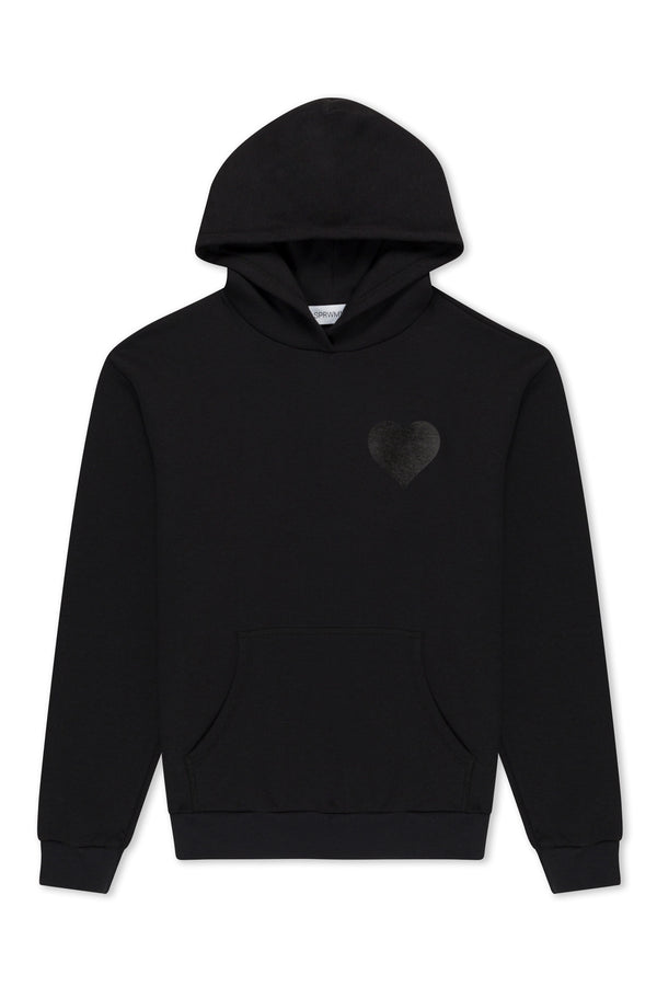 Sprwmn Heart Hoodie Black