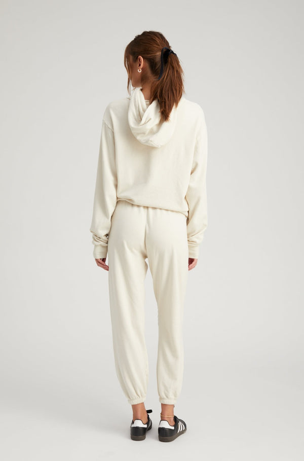 Sprwmn Heart Hoodie Vintage White