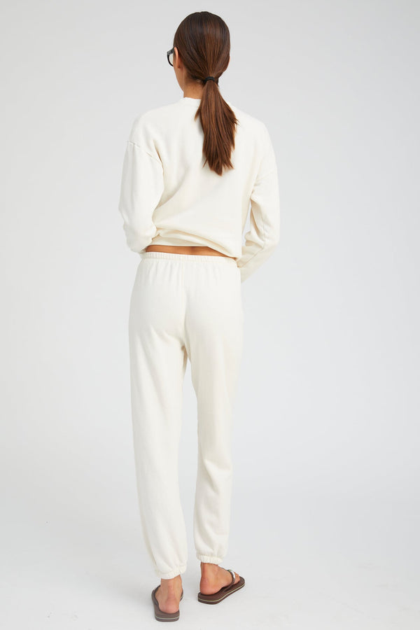 Sprwmn Heart Sweatpants CREME/BLACK