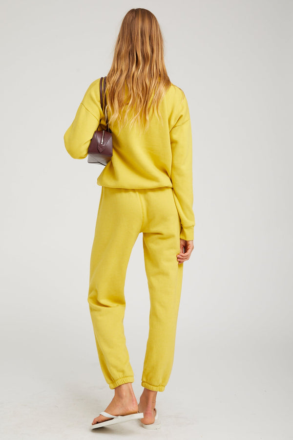 Sprwmn Heart Sweatpants YELLOW