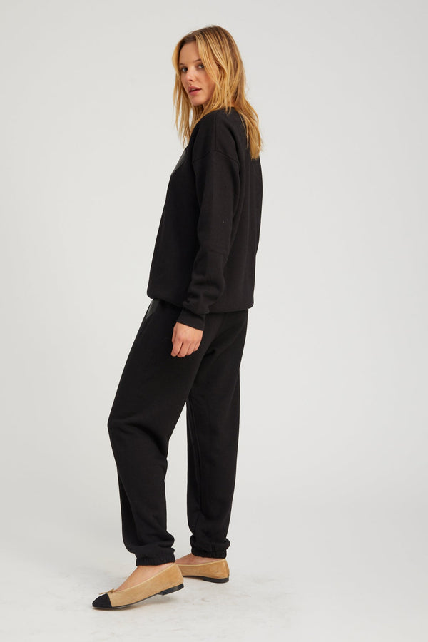 Sprwmn Heart Sweatshirt BLACK/BLACK