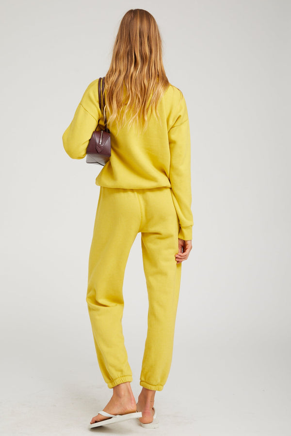 Sprwmn Heart Sweatshirt YELLOW