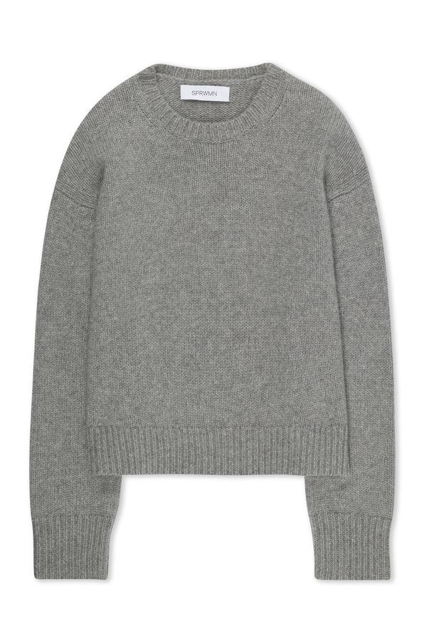 Sprwmn Heavy Cashmere Sweater Grey