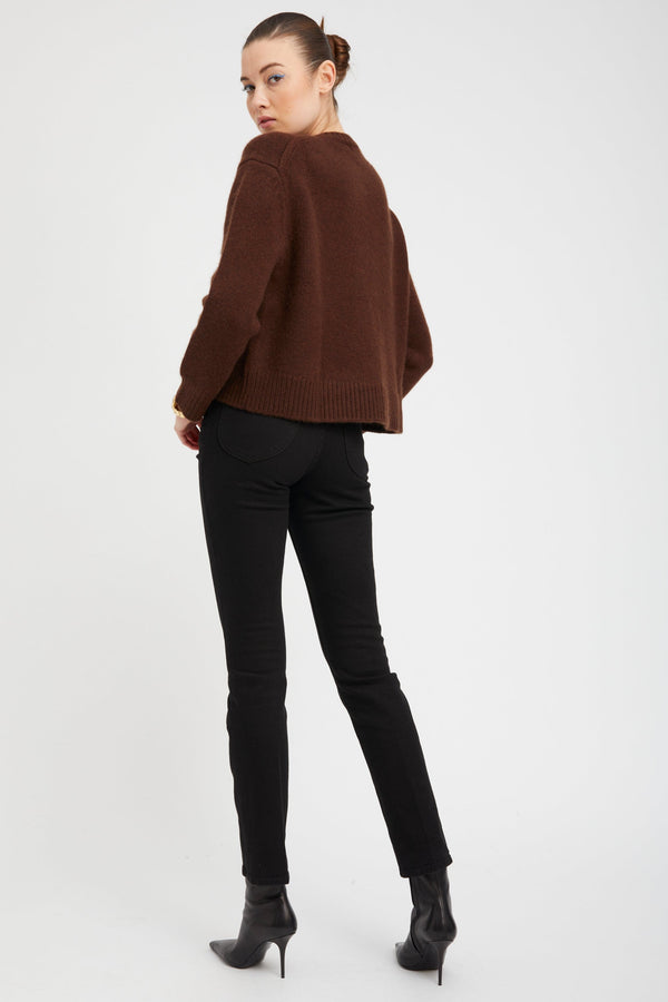 Sprwmn Heavy Cashmere Sweater Mocha