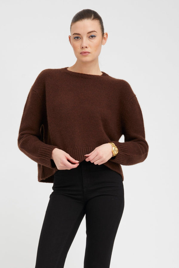 sprwmn Heavy Cashmere Sweater Mocha