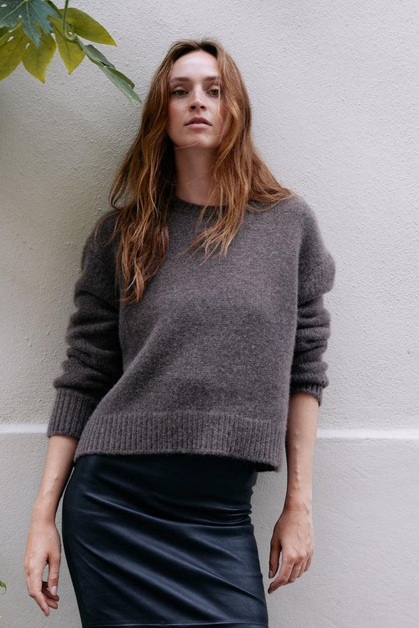 Sprwmn Heavy Cashmere Sweater Truffle