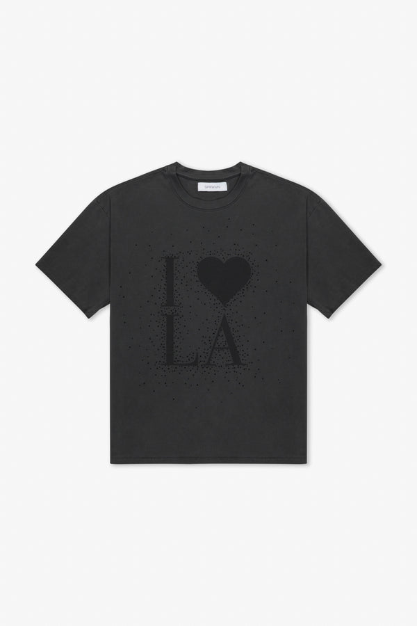 Sprwmn I Love LA Tee VINTAGE BLACK