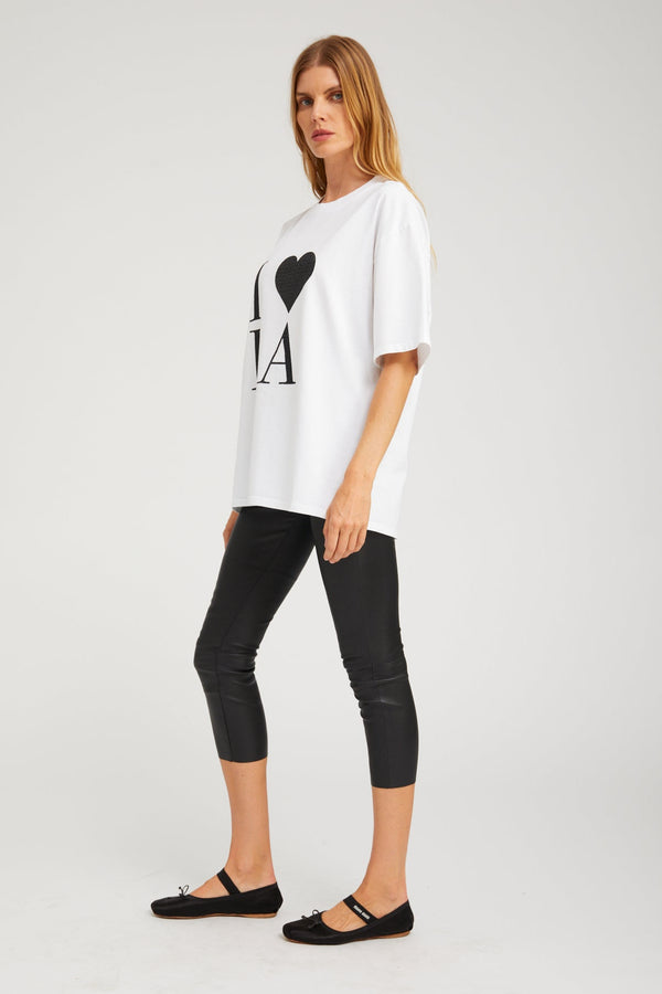 Sprwmn I Love LA Tee WHITE