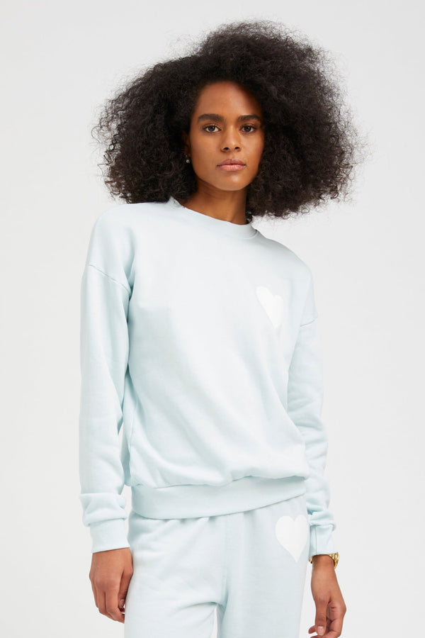 sprwmn Ice Heart Sweatshirt ICE