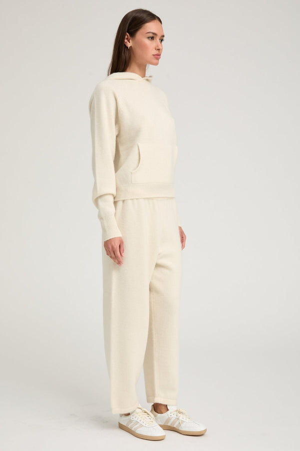 Sprwmn Ivory Cashmere Sweatpants Ivory