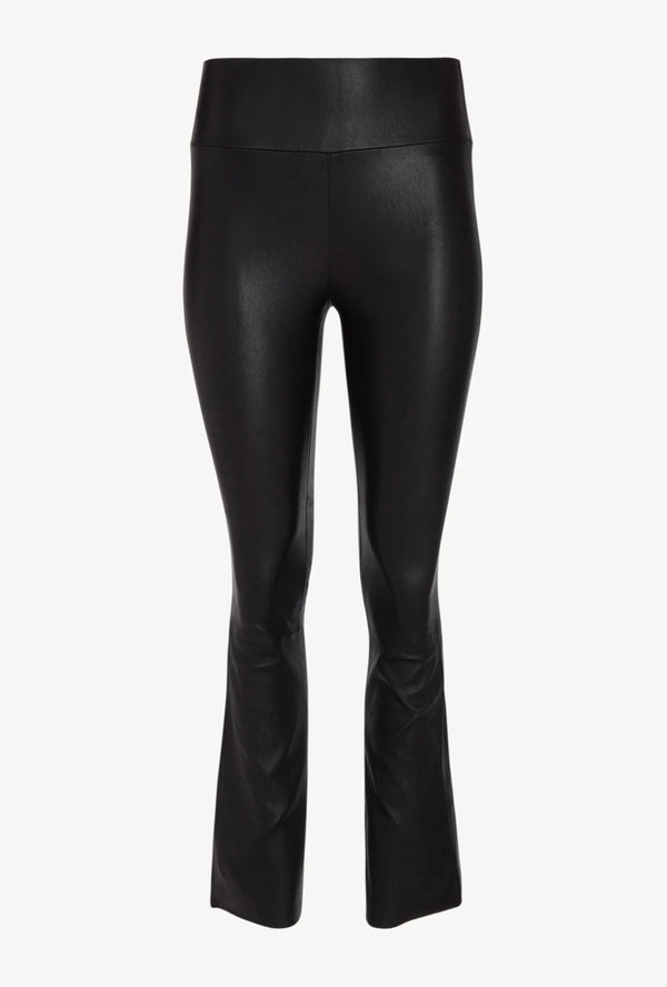 Sprwmn Jackie Leather Ankle Flare Black