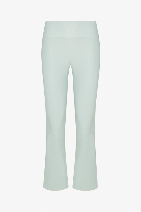 sprwmn Jackie Leather Ankle Flare MIST