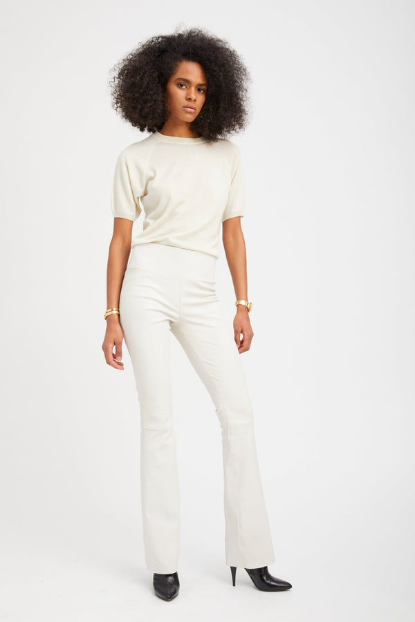 Sprwmn Jane Leather Micro Flare SHELL