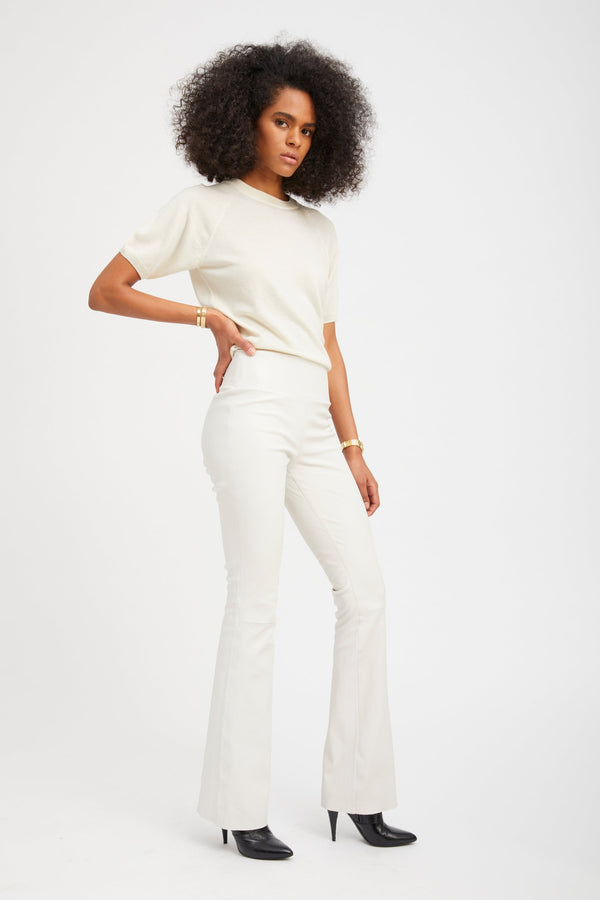 Sprwmn Jane Leather Micro Flare SHELL