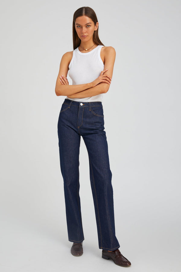 sprwmn Jane Loose Straight Denim