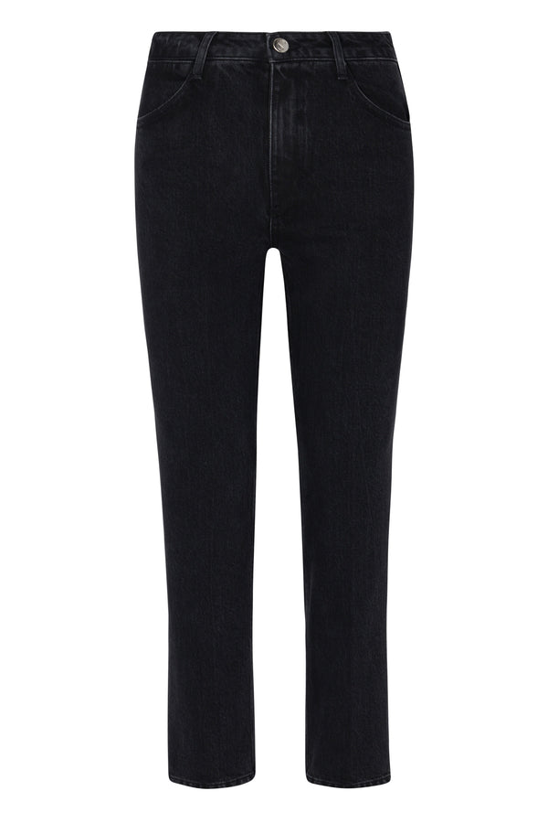 Sprwmn Jones Crop Straight Leg Denim Jones